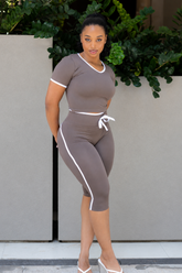 Motion Capri Set - Brown