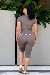 Motion Capri Set - Brown