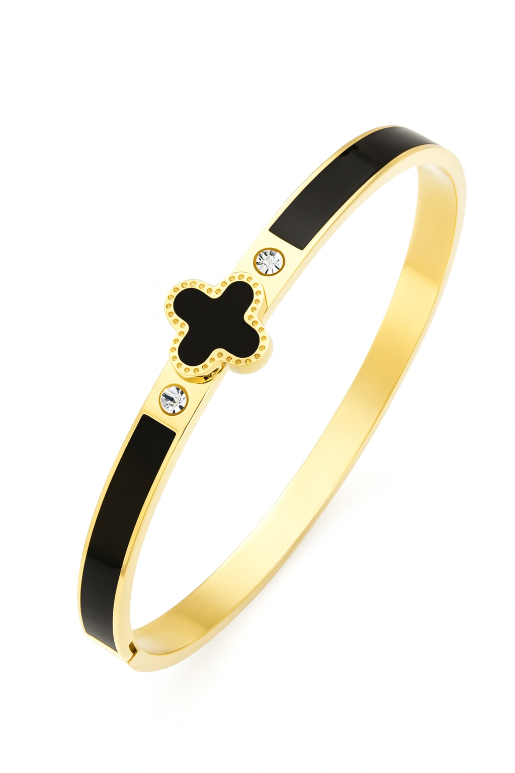 Luxe Clover Bangle