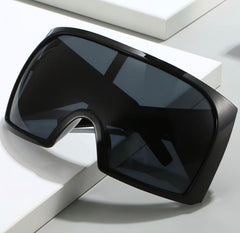 Oversized Luxe Shield Sunglasses