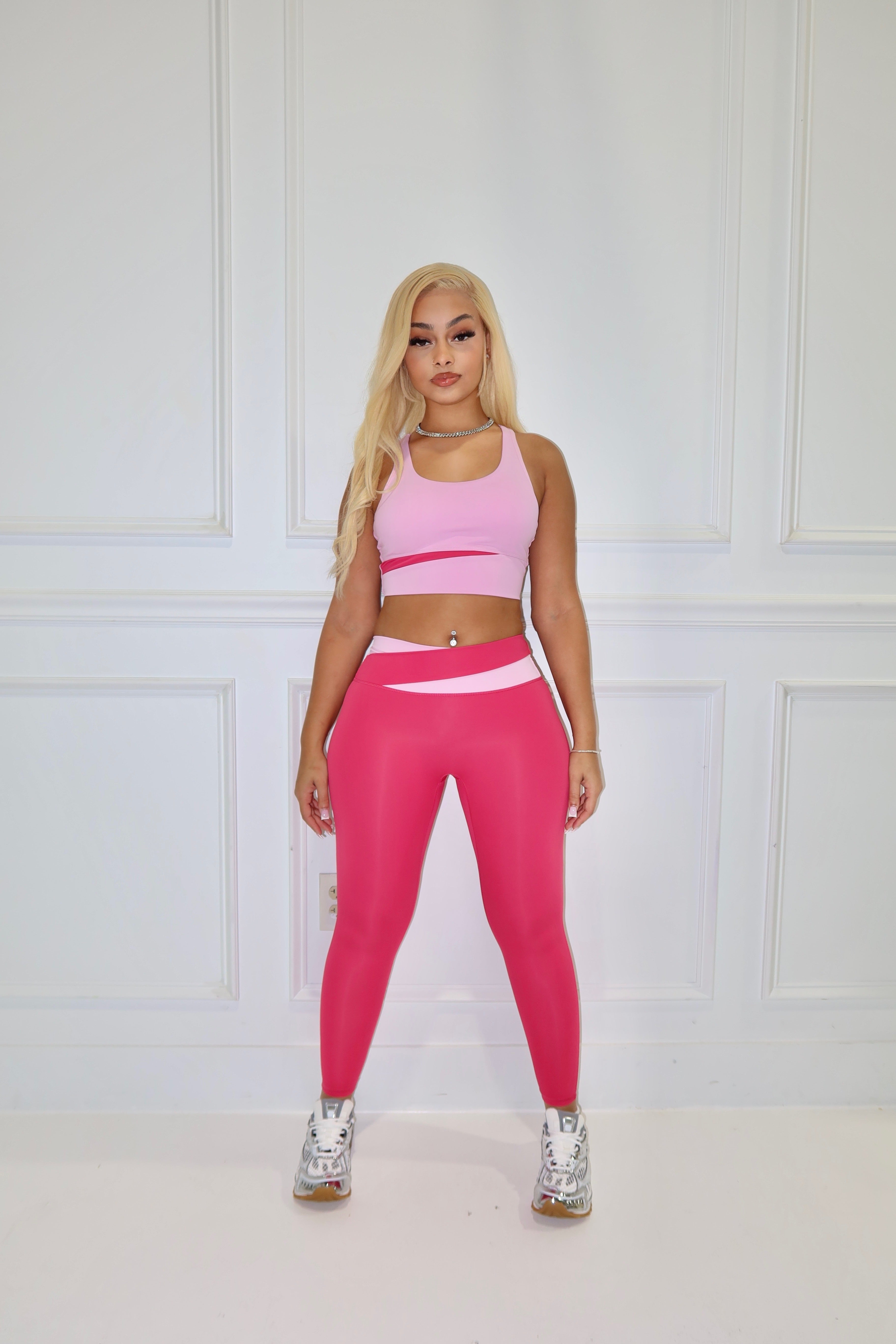 Two-Tone Barbie Vibes Active Set