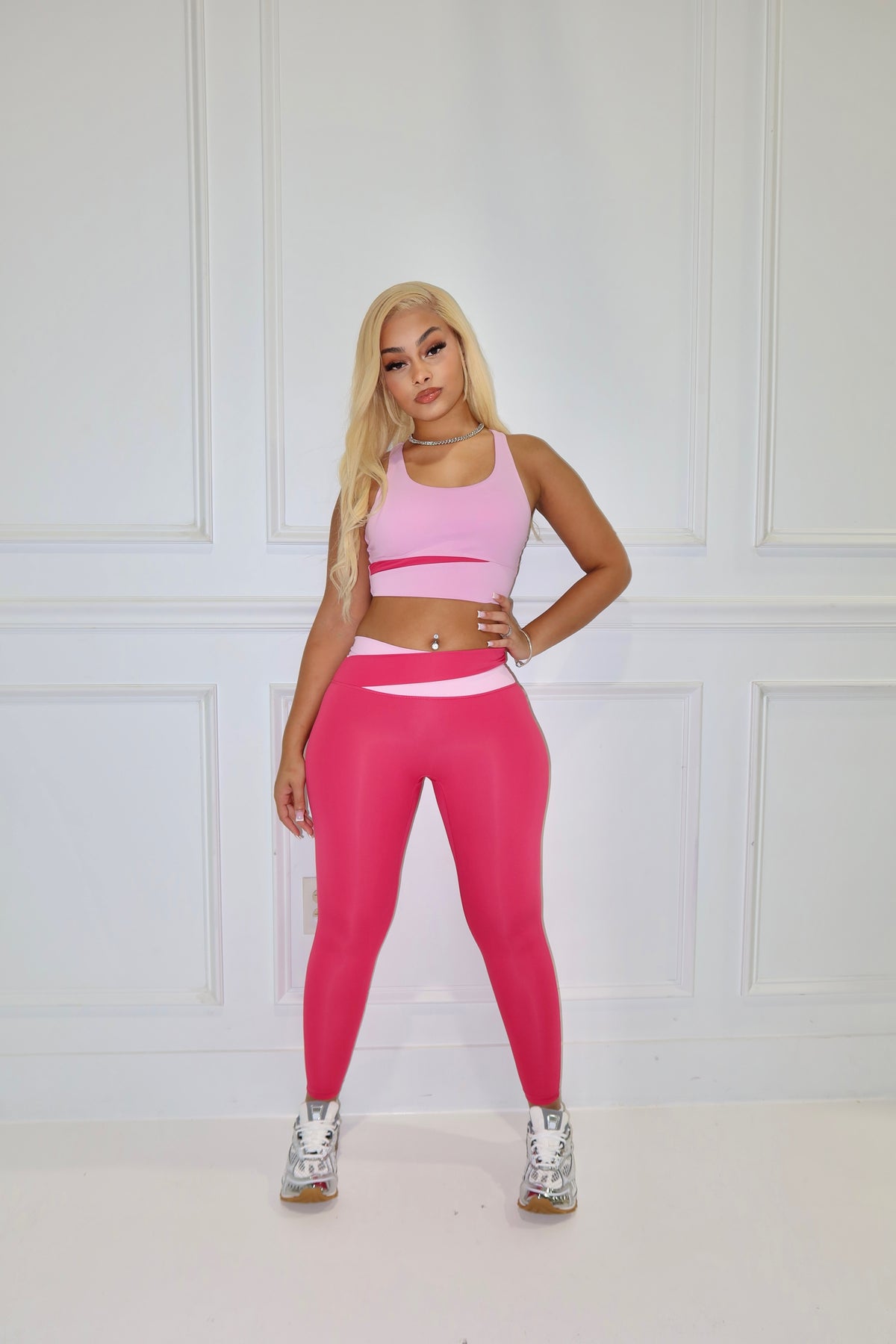 Two-Tone Barbie Vibes Active Set