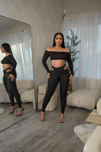 Cutout Two-Piece Set